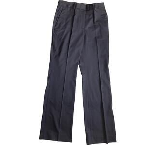 NWT Loro Piana Brooks Brothers pinstripe stretch wool wide leg trousers size 4